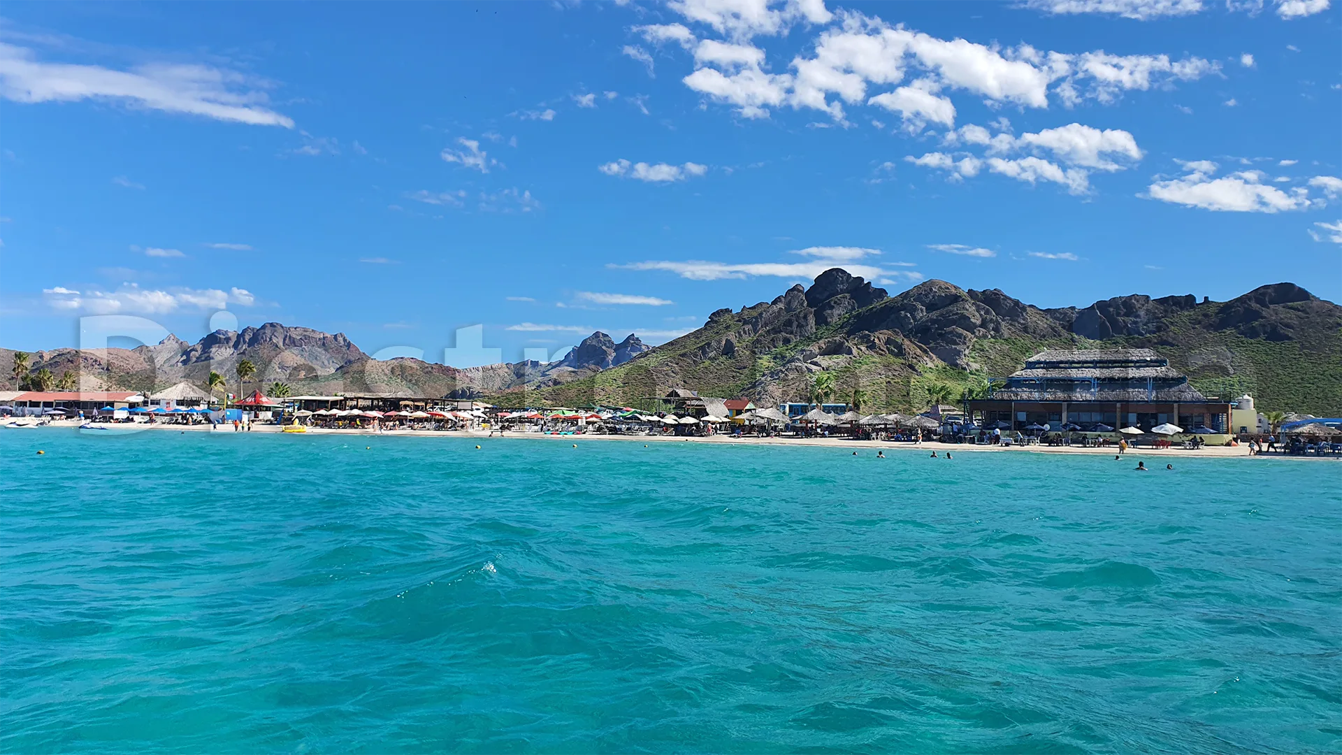 Playa El Tecolote en La Paz, Baja California Sur