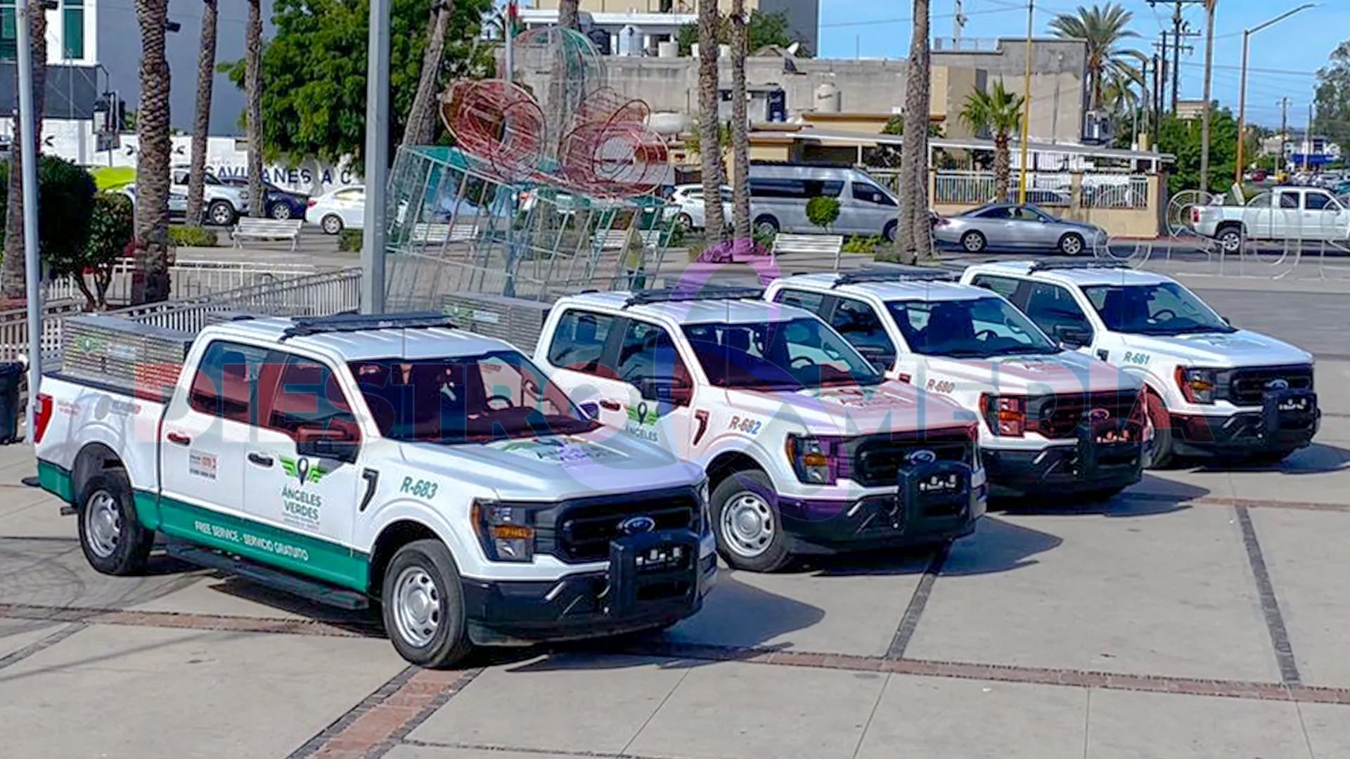 Nuevo vehículo de asistencia de la corporación de Ángeles Verdes