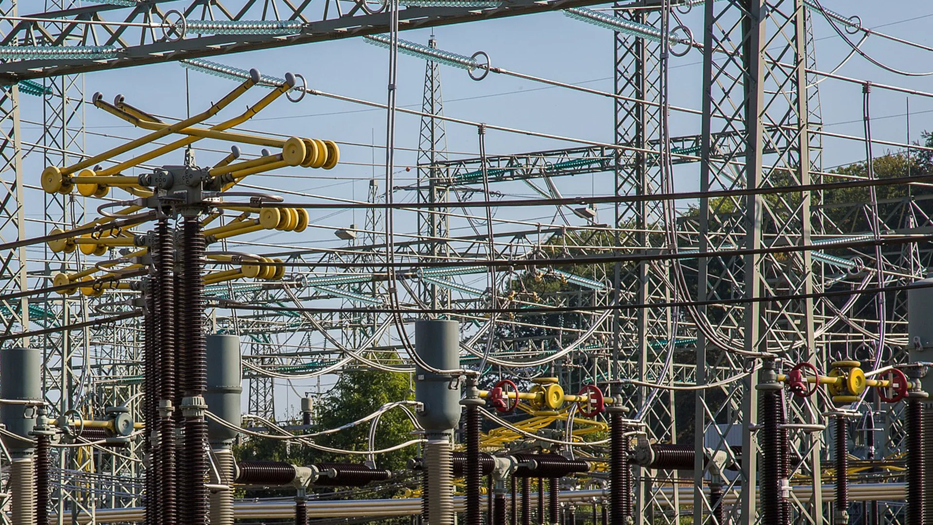 subestación de energía eléctrica