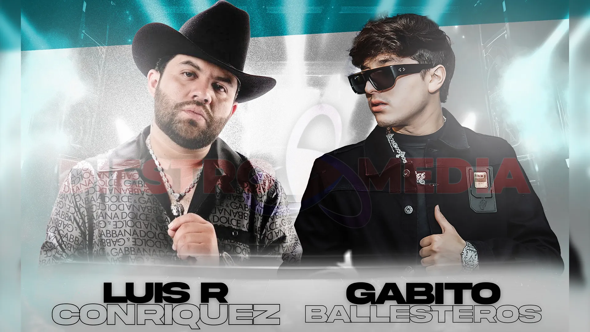 Luis R Conriquez y Gabito Ballesteros