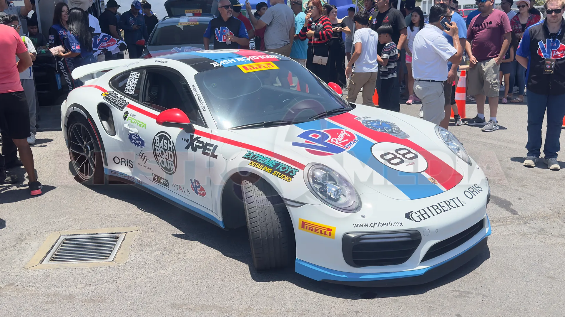 Porche 911 VP Racing exhibición