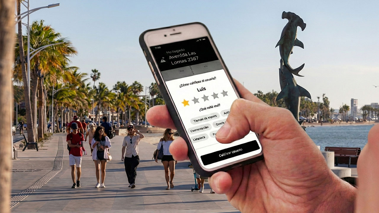 El ranking anual de Uber revela que La Paz tiene usuarios más educados que Ciudad de México, Guadalajara y Puebla / Foto: Cortesía / Uber México / FITUPAZ / Google NanoBanana