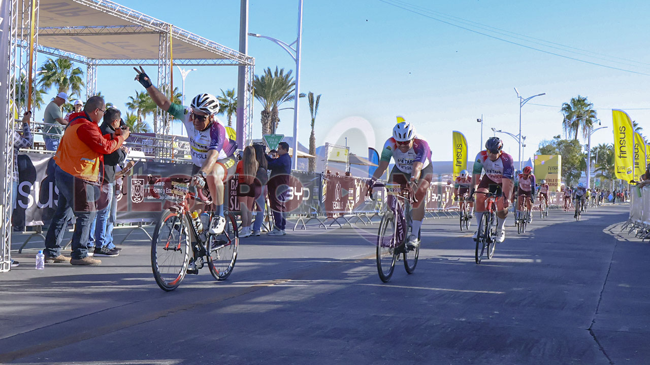 Ciclistas sudcalifornianos conquistan primeros lugares absolutos en eliminatoria nacional de L'Étape du Tour de France celebrada en La Paz / Foto: Shams Moreno / Diestro.Media