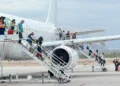 Aeropuerto Internacional de La Paz "Manuel Márquez de León", terminal que en 2025 registró más de 1.3 millones de pasajeros y suma en 2026 nueva ruta directa con Monterrey operada por Viva Aerobus / Foto: Pablo Diestro / TurismoBCS.news